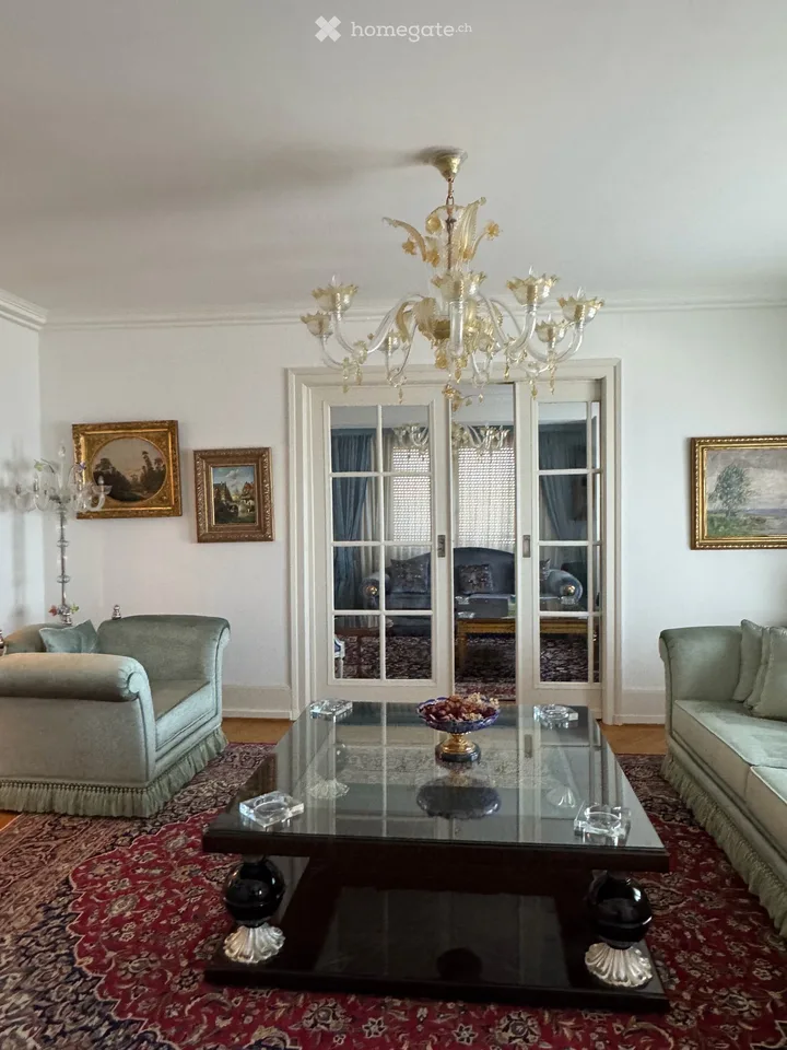 Superb reception apartment facing the lake with a breathtaking view on the 6th floor