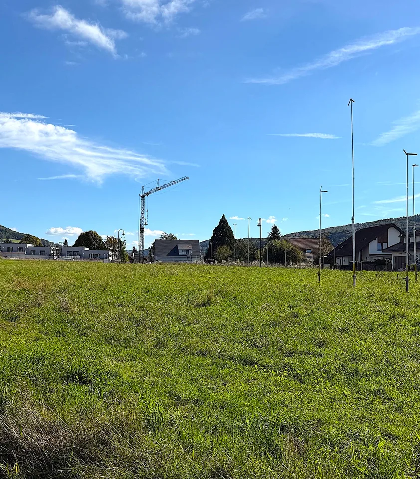 Attractive building land and interest in a quiet location of Möhlin | Interest 1.25%