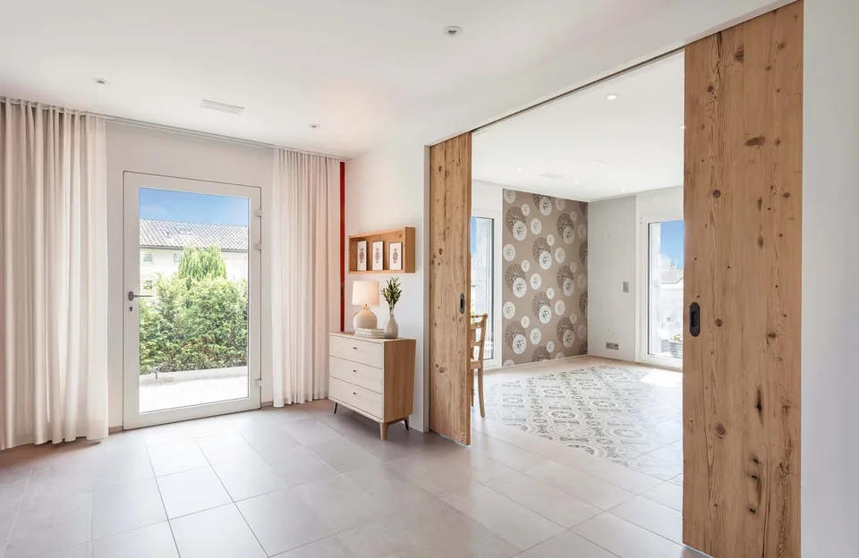 Appartement de jardin exclusif avec aménagement intérieur de haute qualité