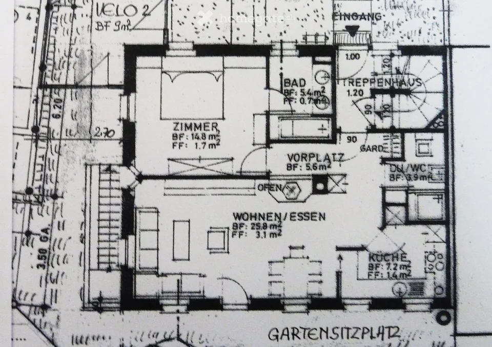 Gemütliche 2.5-Zimmer-Wohnung im alten Dorfkern von Wiesendangen