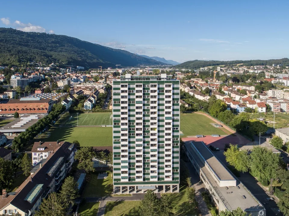 Im höchsten Haus von Biel