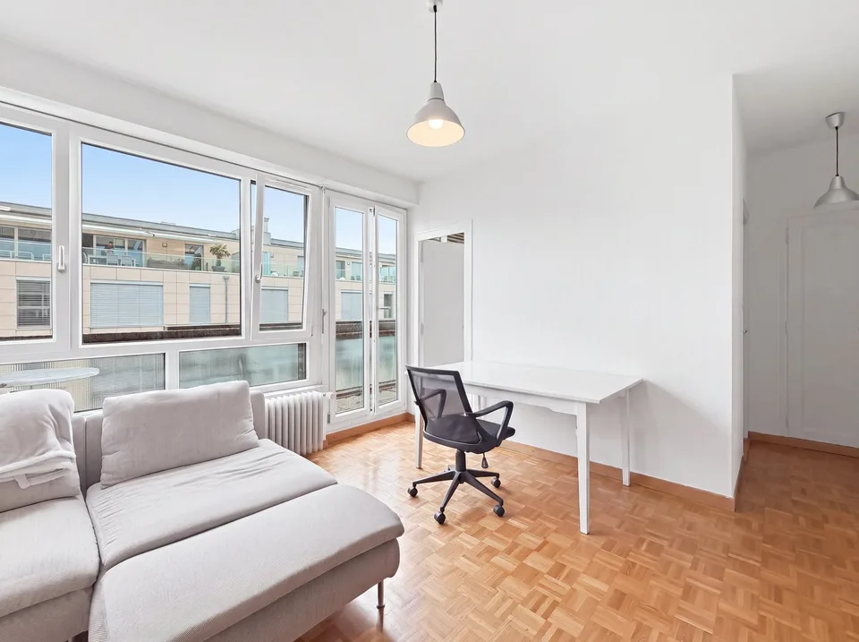 2 pezzi con ampio balcone - Ultimo piano - Hyper-centro di Ginevra