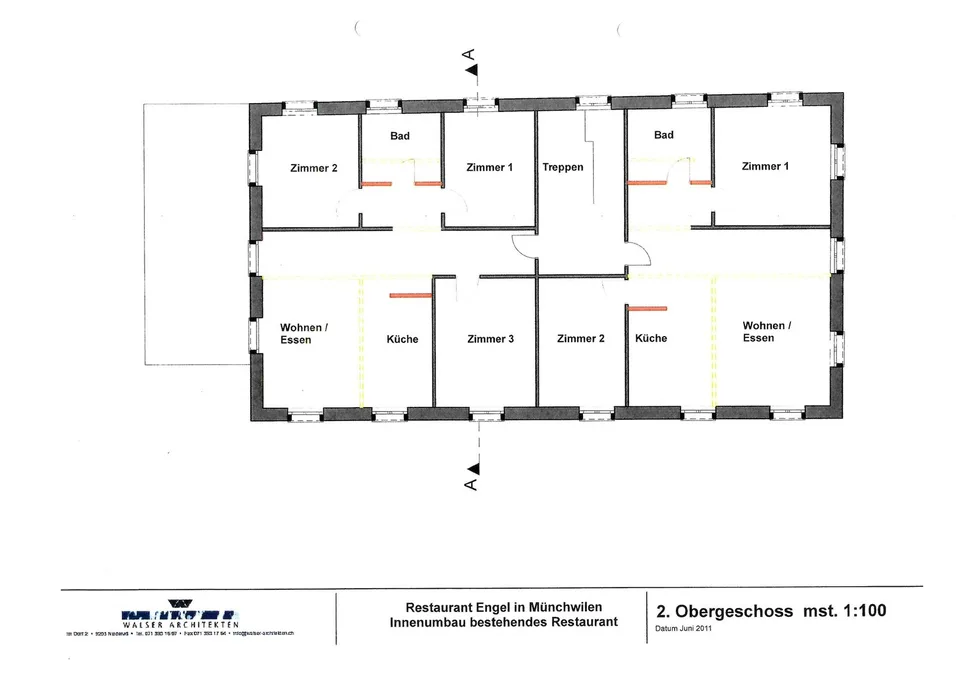 Bello 2.5 locali nel centro di Münchwilen, ideale per pendolari