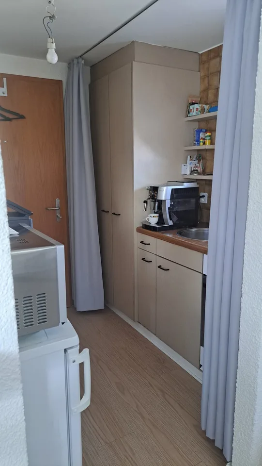 Appartement de 1,5 pièces au centre du village à louer