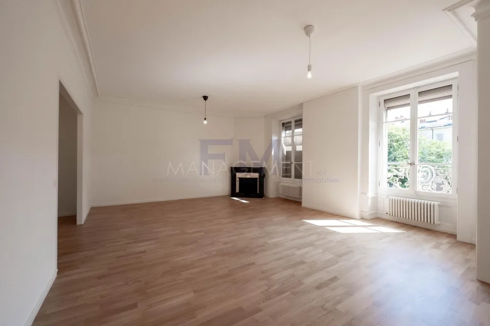 Plainpalais, Rue Henri-Christine, 4 Zimmer im 3. Stock, ca. 100 m2