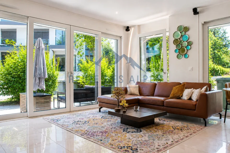 Magnifique appartement 4 pièces meublé en rez-de-jardin ? Résidence de standing