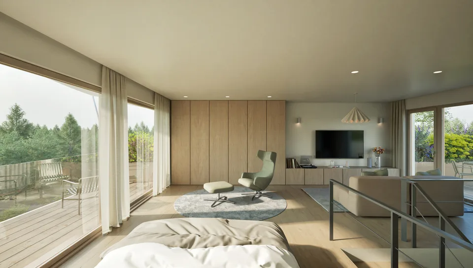 Projet résidentiel de six villas à Versoix