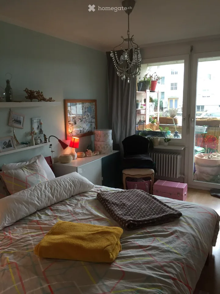 Schöne, ruhige 3,5 Zimmerwohnung mit Balkon