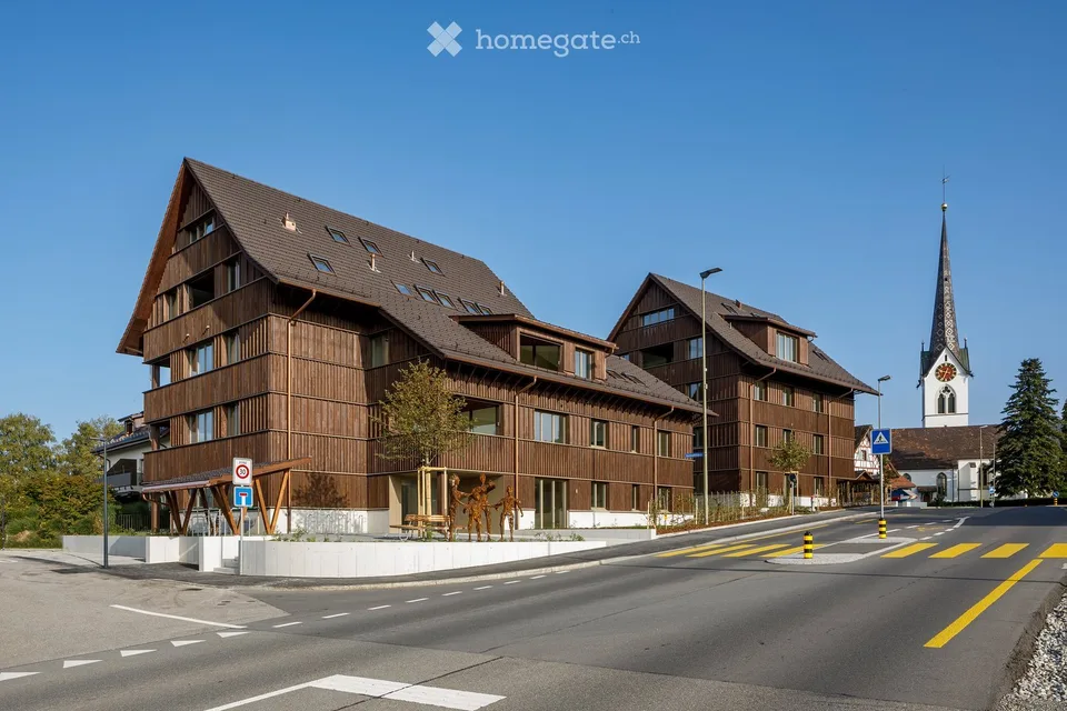 Appartement spacieux de 5,5 pièces dans le centre du village de Mettmenstetten