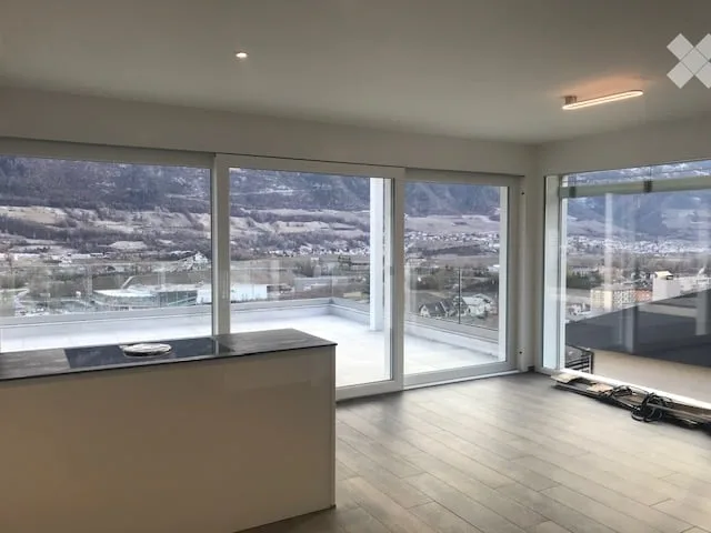 Appartamento moderno di 3 locali in affitto a Sierre / Noes