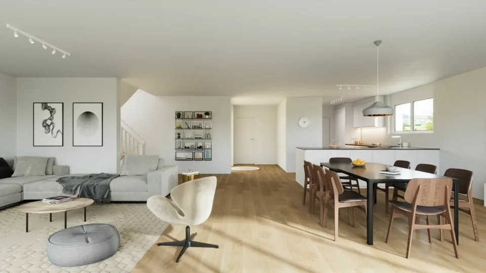 EINZIGARTIGES & MODERNES DOPPELEINFAMILIENHAUS