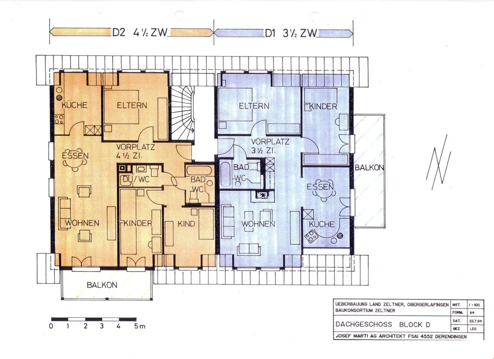 Charmante 3.5-Zimmer-Wohnung mit Balkon in Obergerlafingen