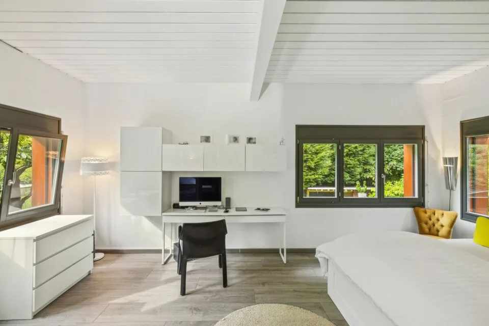 Luxus und Natur zwei Schritte vom Zentrum entfernt - Private contemporary Villa in Grand-Lancy – Foto 13 von 17