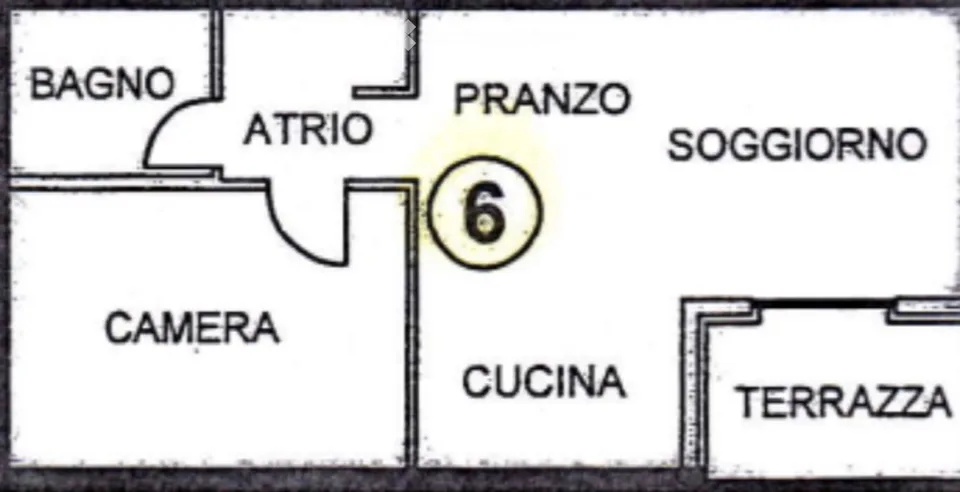 Affittasi 2.5 locali a Castione  CHF 1350. tutto compreso