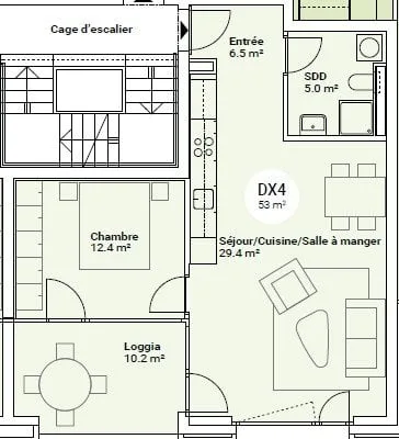 Prachtvolle 2.5-Zimmer-Neuwagenwohnung mit Loggia