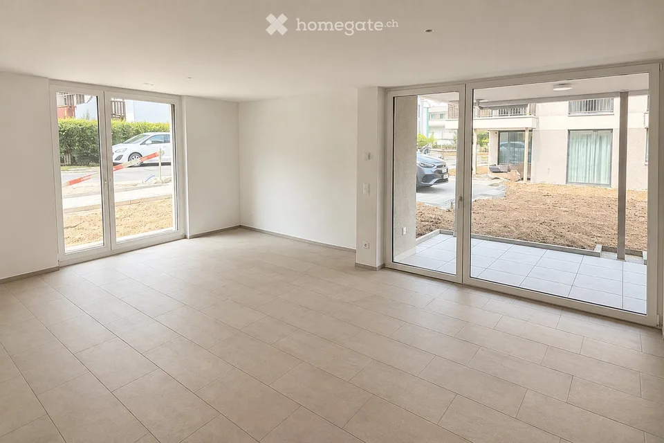 2.5-room garden apartment in a new building with 42 m² private garden