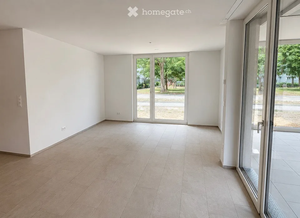 2.5-room garden apartment in a new building with 42 m² private garden
