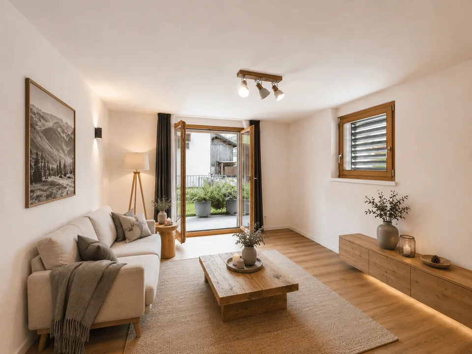 3.5-Zimmer-Gartenwohnung in Vals, Ihr Rückzugsort in den Bündner Bergen