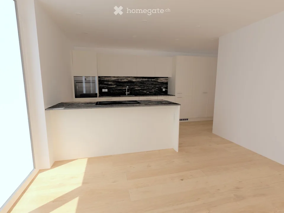 Appartamento nuovo moderno in una posizione soleggiata, tranquilla e centrale a Davos Platz