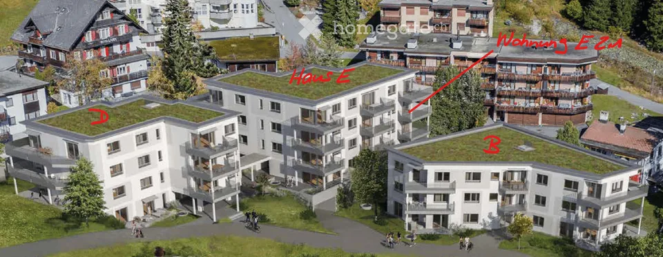 Moderne Neubauwohnung an sonniger, ruhiger, zentraler Lage in Davos Platz