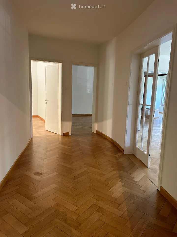 Charmante 4.5-Zimmer-Altbauwohnung mit direktem Zugang zum Garten