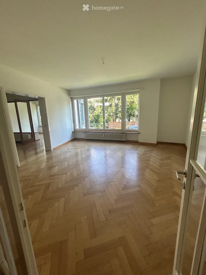 Charmante 4.5-Zimmer-Altbauwohnung mit direktem Zugang zum Garten