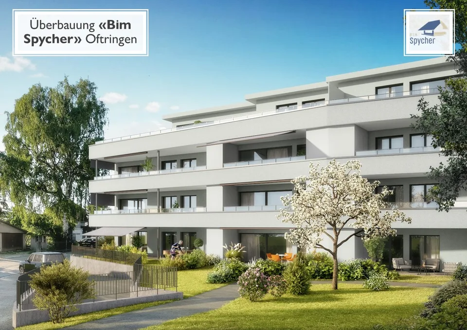 *** Nuovo Edificio *** Appartamento attico attraente di 4,5 locali agli standard di proprietario-occupante con terrazza enorme
