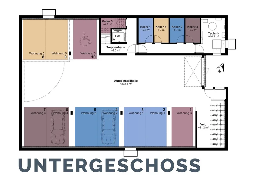 Attraktive 4.5-Zimmer-Neubauwohnung in Oberdorf – Foto 10 von 12