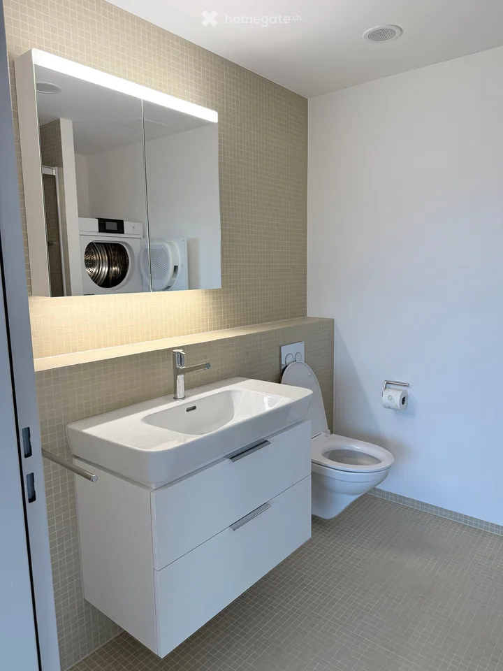 City view apartment on the 7th floor on Gutstrasse 1, Zurich available immediately