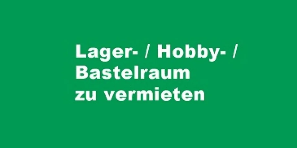 Abstellraum zu vermieten