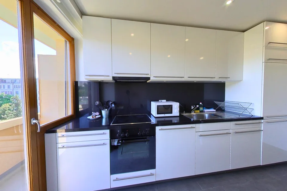 1-Bedroom Furnished Spacious Apartment with Balcony in Geneva!