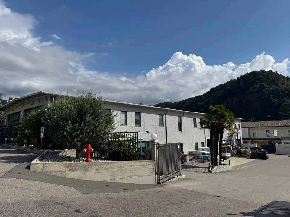 Kommunale gewerbliche Immobilie mit Einnahmen und Wohnung in Bedano