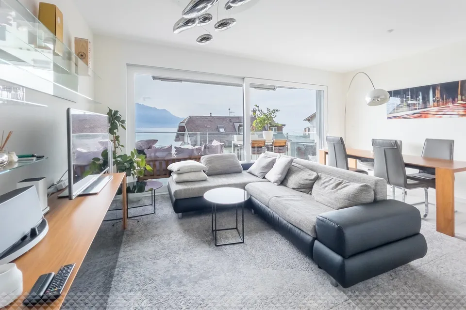 Montreux - appartamento di 3.5 locali con vista impareggiabile!