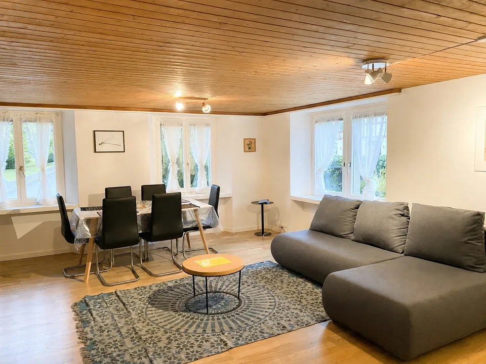 🏡Charming Furnished 2.5-Room Apartment in Langnau am Albis