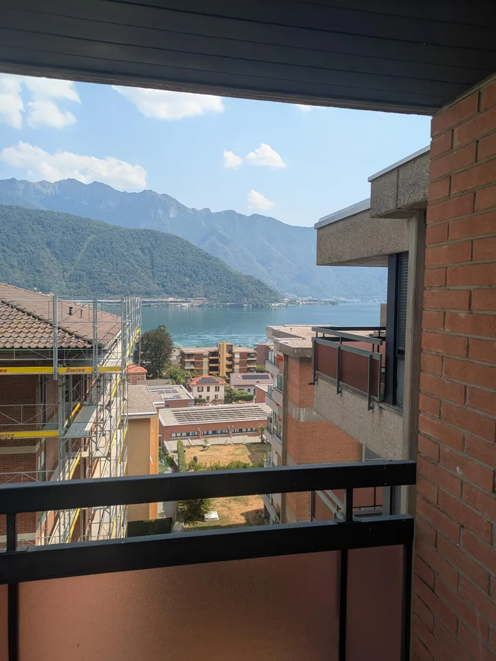 Miete 1.5-Zimmer-Wohnung mit Seeblick in Melide