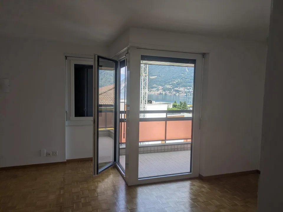 Miete 1.5-Zimmer-Wohnung mit Seeblick in Melide