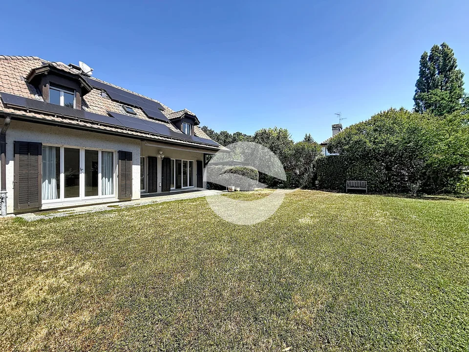 Vésenaz - Charmante villa avec grand jardin clôturé! – Foto 11 von 11