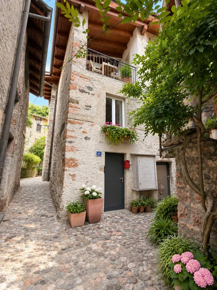 Casa nel nucleo di Morcote