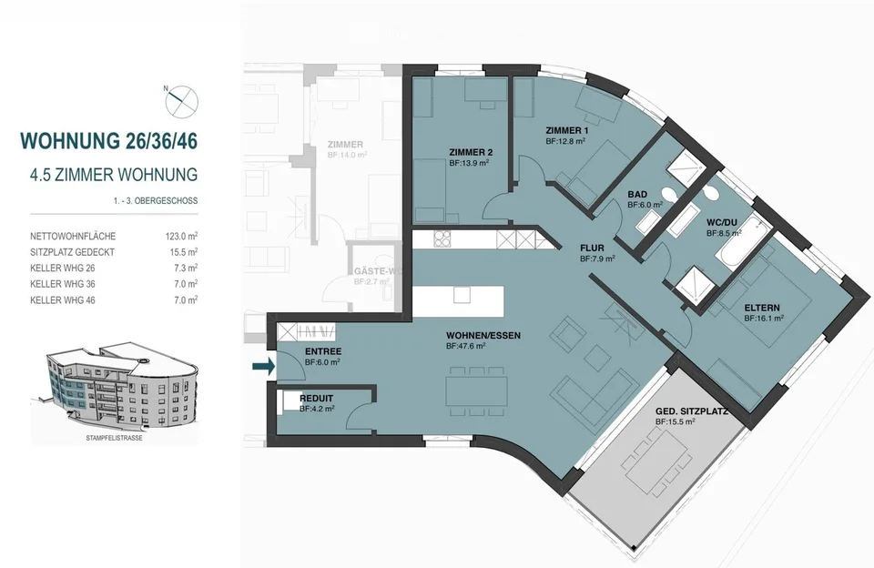 Ihr neues Zuhause nach Ihren Wünschen | Letzte exklusive 4.5-Zimmer-Eigentumswohnungen – Foto 6 von 8