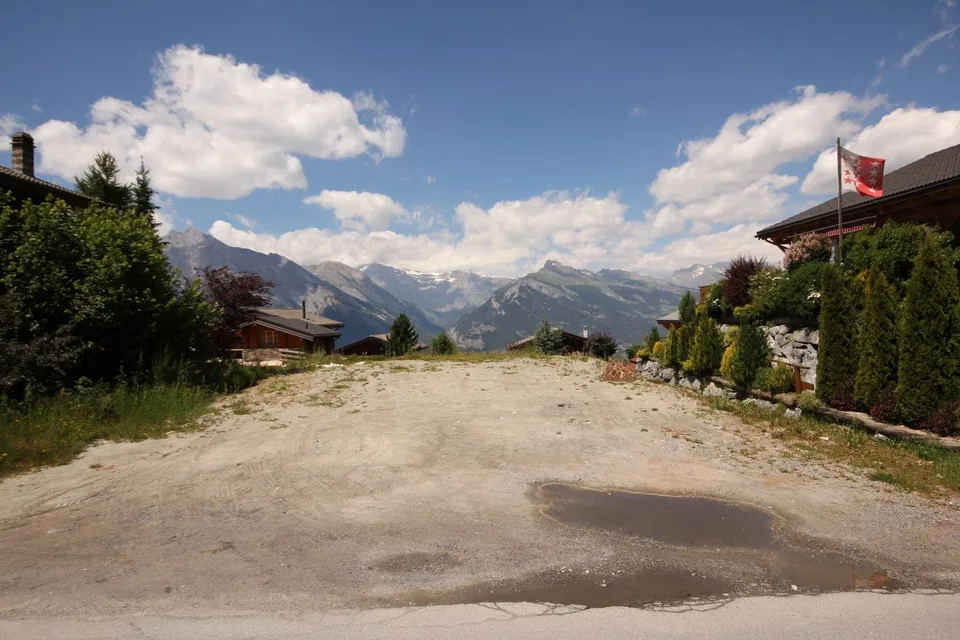 Magnificent building land in Haute-Nendaz!