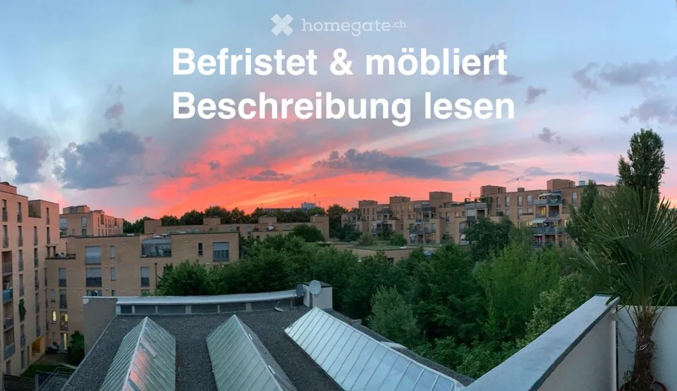 Möblierte BEFRISTETE 2-Zimmerwohnung (Oktober + November)