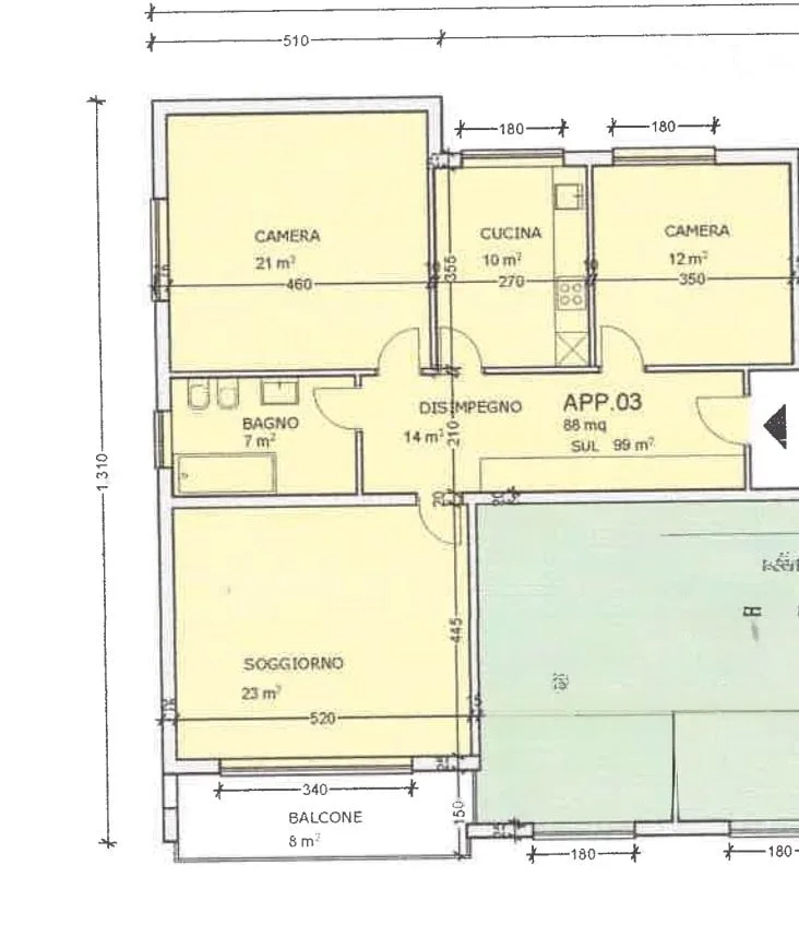 Rent 3.5-room apartment in Genestrerio