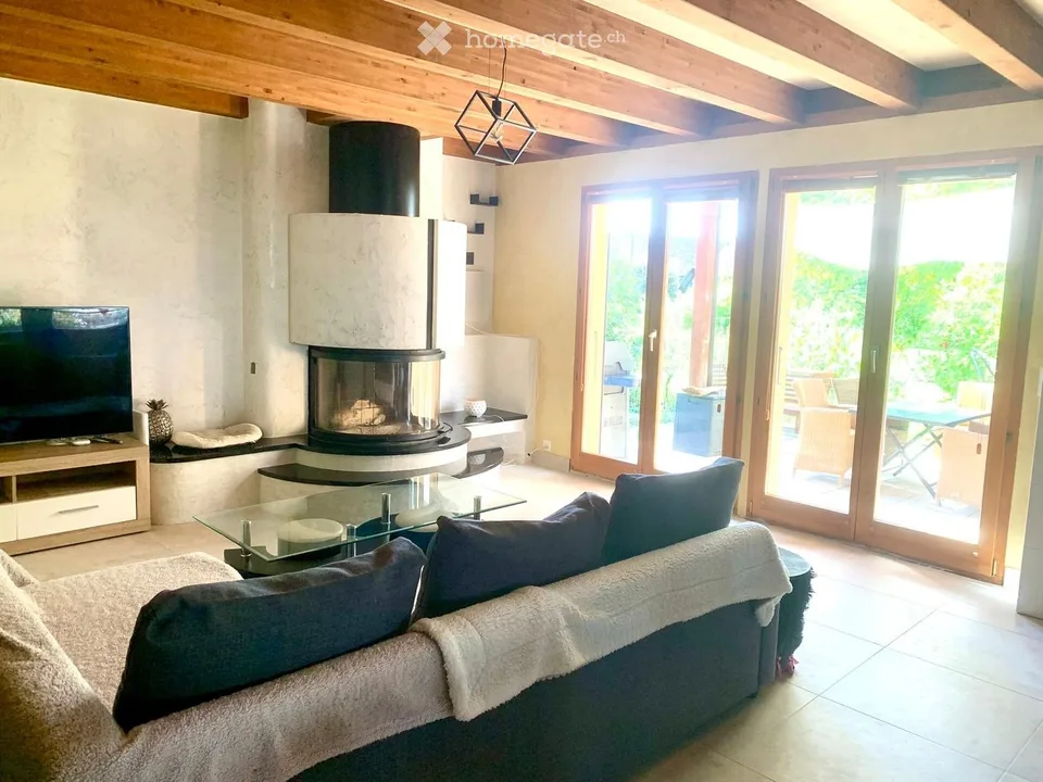 Chambre en colocation dans villa à 20' en train de Lausanne