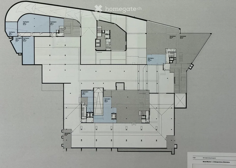 Derniers espaces de location commerciale et de vente modernes dans le nouveau bâtiment Beugenhof à Meilen