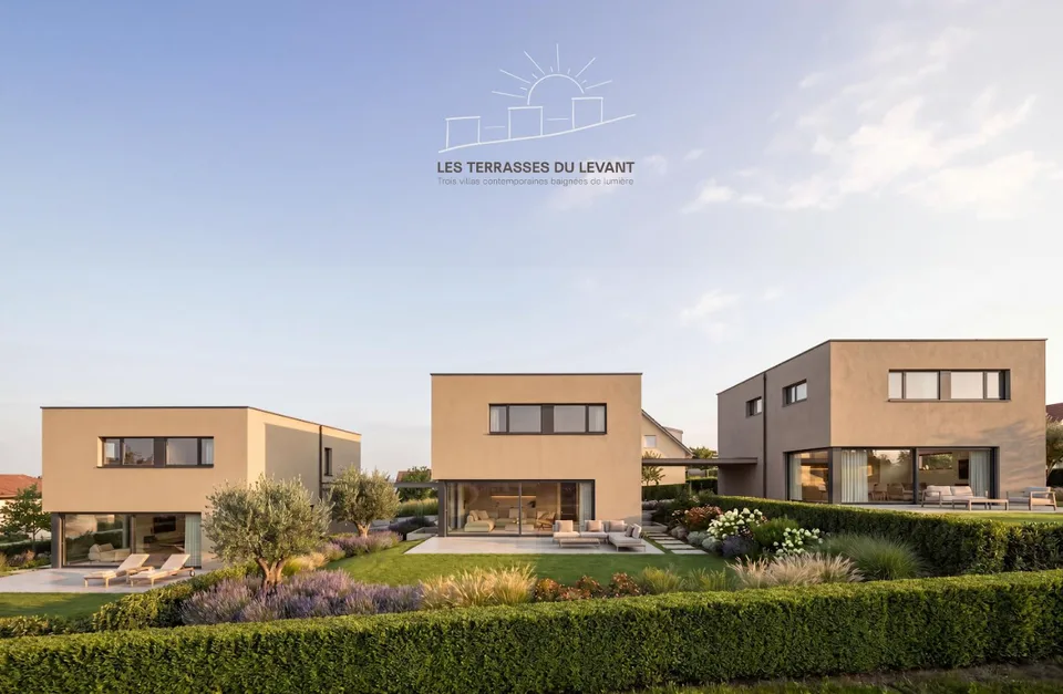 Volumes généreux, construction neuve sur 3 niveaux et jardin privatif