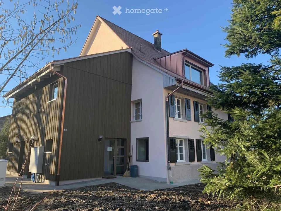 Renoviertes, historisches Doppel-Bauernhaus in Himmelried