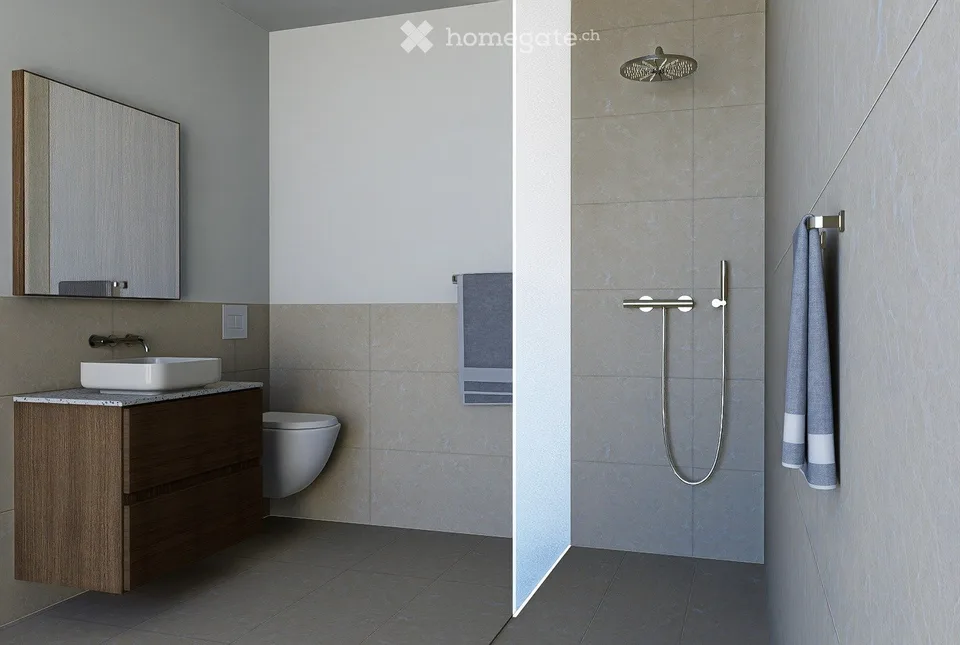 Nouvel appartement de 4,5 pièces dans un immeuble neuf à Erlinsbach SO (5 minutes d'Aarau)