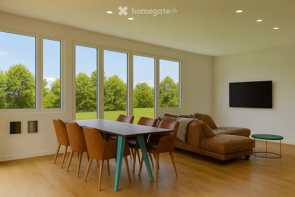 Nouvel appartement de 4,5 pièces dans un immeuble neuf à Erlinsbach SO (5 minutes d'Aarau)