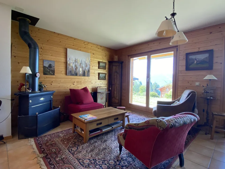 Superbe duplex avec jardin, panorama dégagé et garage, un atout indéniable
