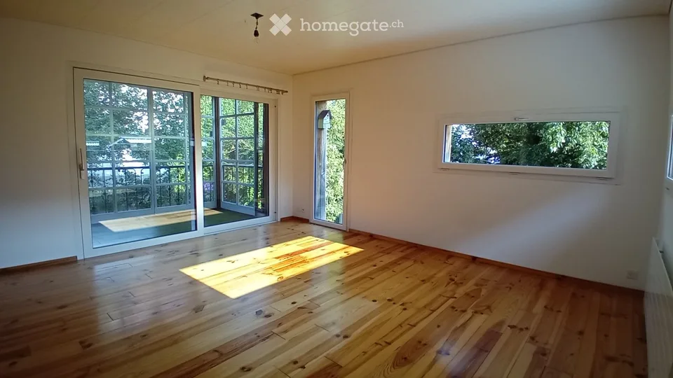 Appartement avec jardin à Thun 4,5 pièces dans un environnement verdoyant